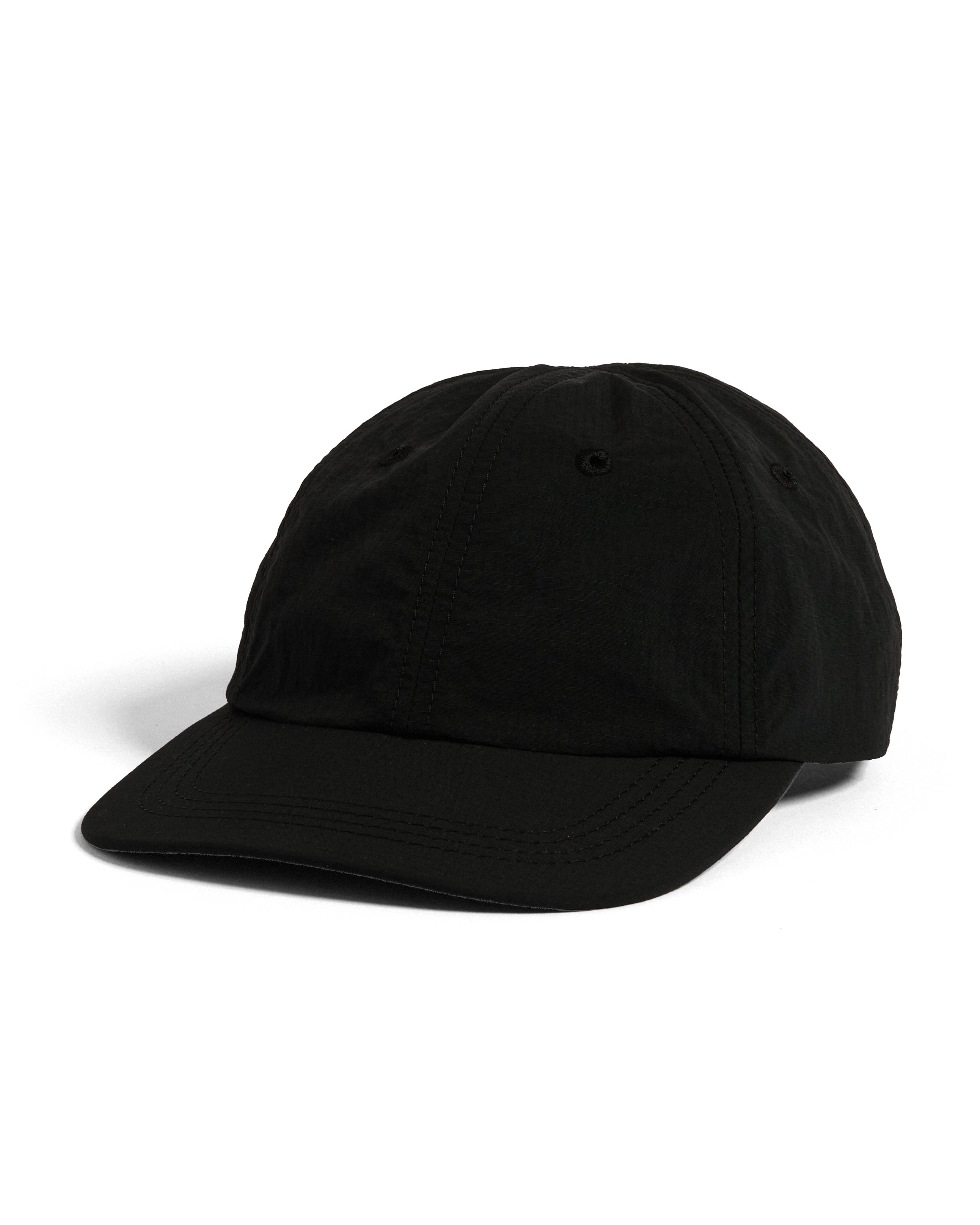 Nylon Cap Black Soft Brim - Hiking Hat - FSP Outdoors