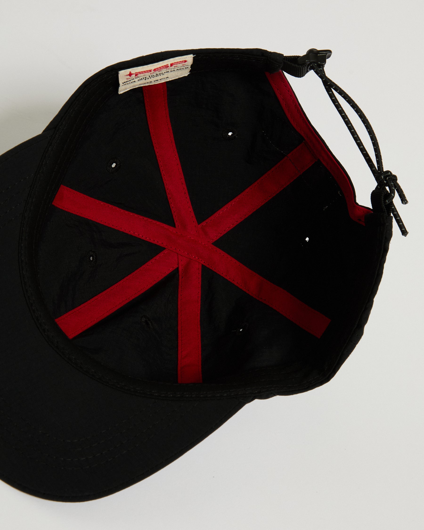 Nylon Cap Black Soft Brim - Hiking Hat - FSP Outdoors