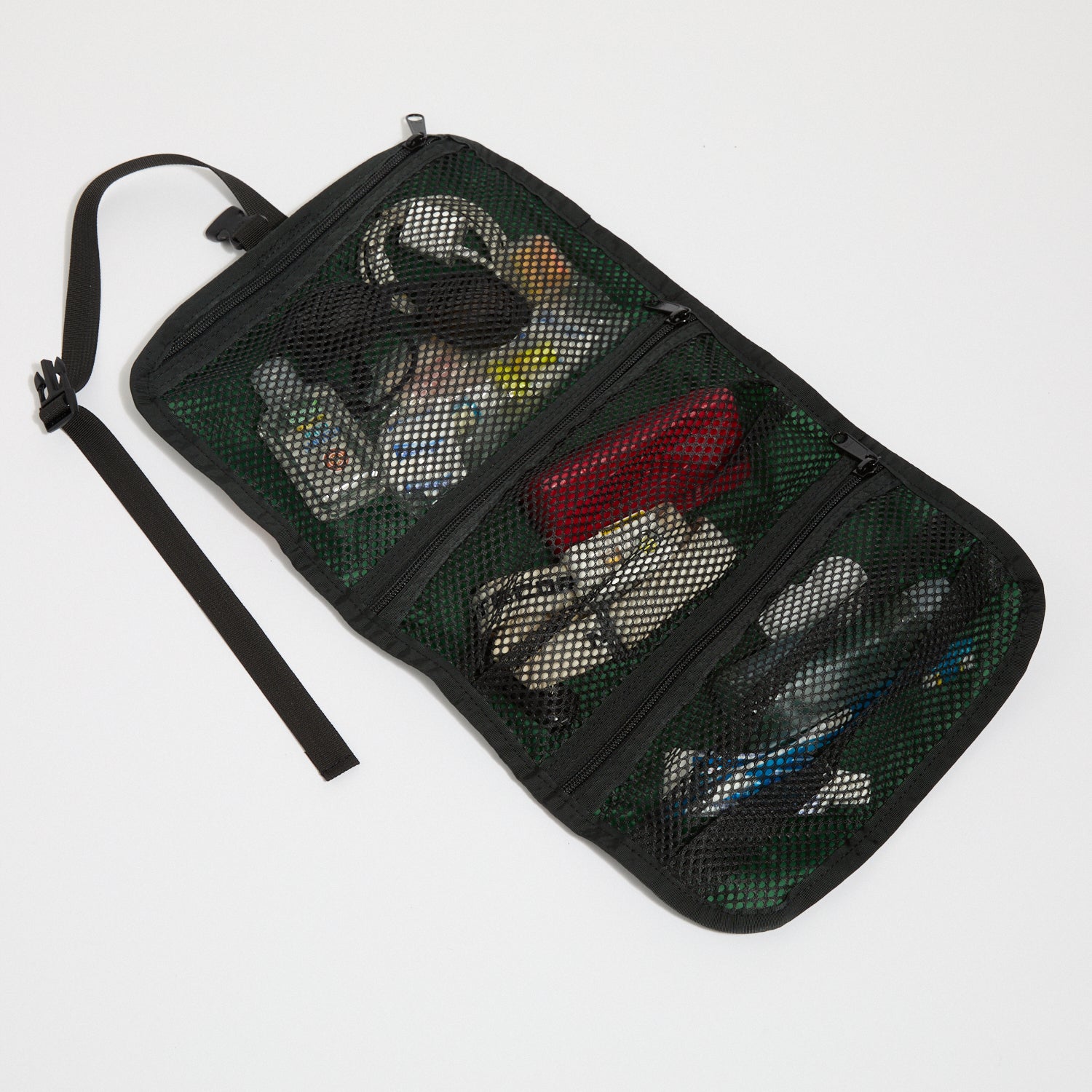 Travel Roll Toiletry Bag ~ Snow Drifters